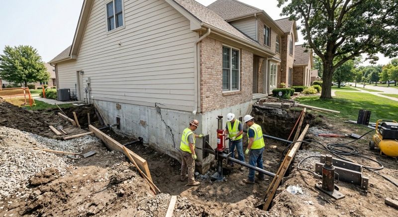 Home Foundation Repair in North Granby, CT