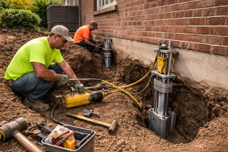 Settling Foundation Service in Meriden, CT