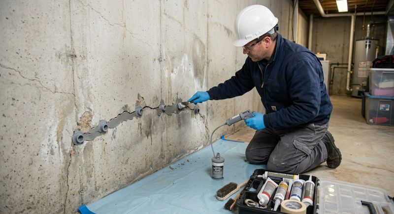 Structural Crack Repair in East Hartford, CT