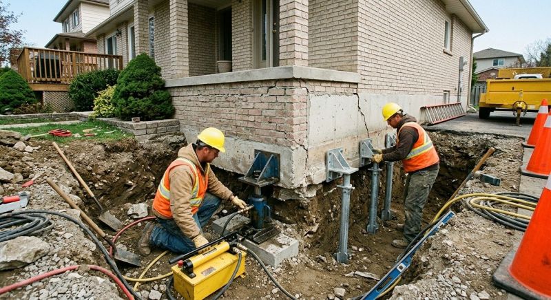 Structural Foundation Repair in East Berlin, CT