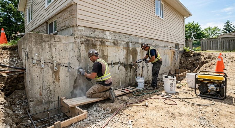 Structural Foundation Repair in East Haddam, CT