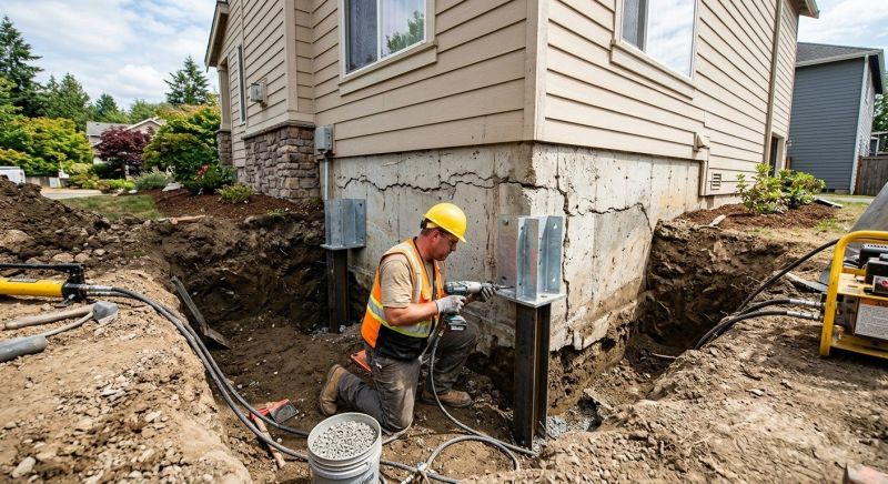 Structural Foundation Repair in East Hampton, CT