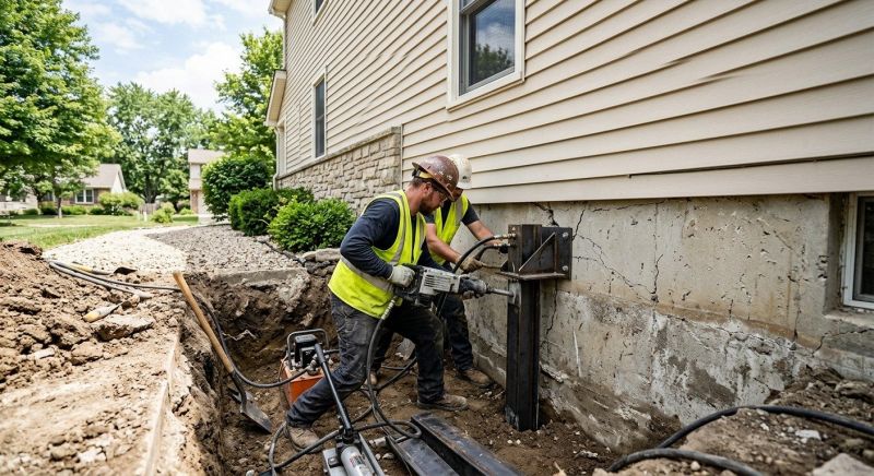 Structural Foundation Repair in Meriden, CT